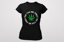 Proud Marijuana Supporter Women’s Fitted T-shirt