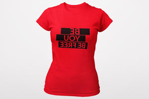 Look In The Mirror Women’s Fitted T-shirt